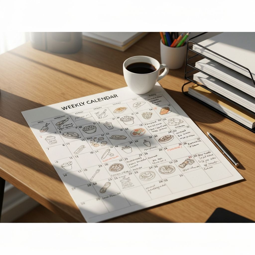 Rutinas semanales de alimentación